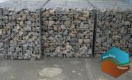 Gabion remplis